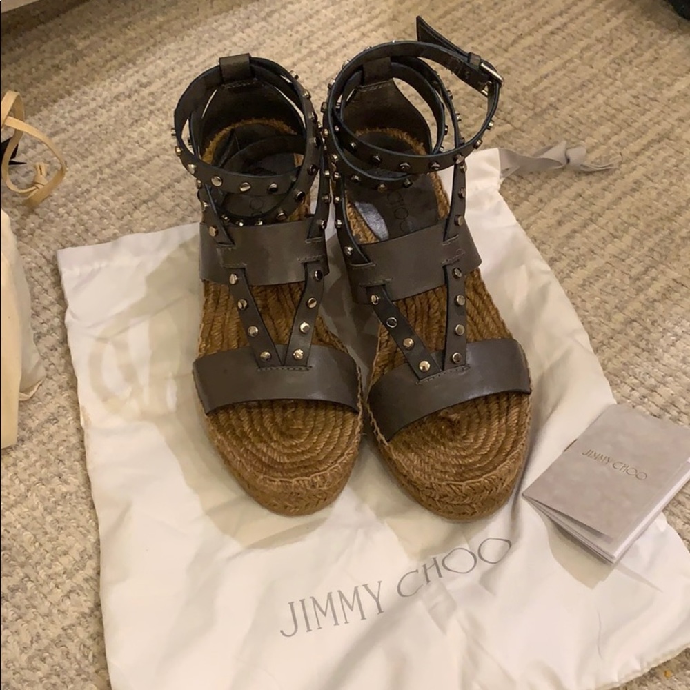 Jimmy Choo Danika Espadrille Wedge
